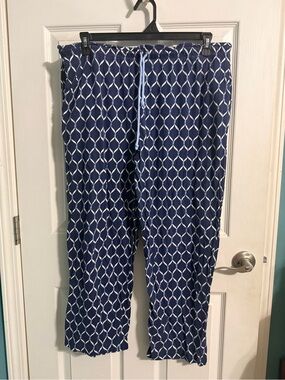 Nautica Deep Navy Branded Waistband Pants